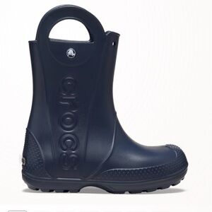 CROCS Kids Dark Blue Rain Boots